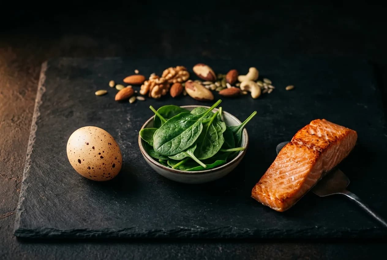 Alimentación y nutrientes para la salud capilar